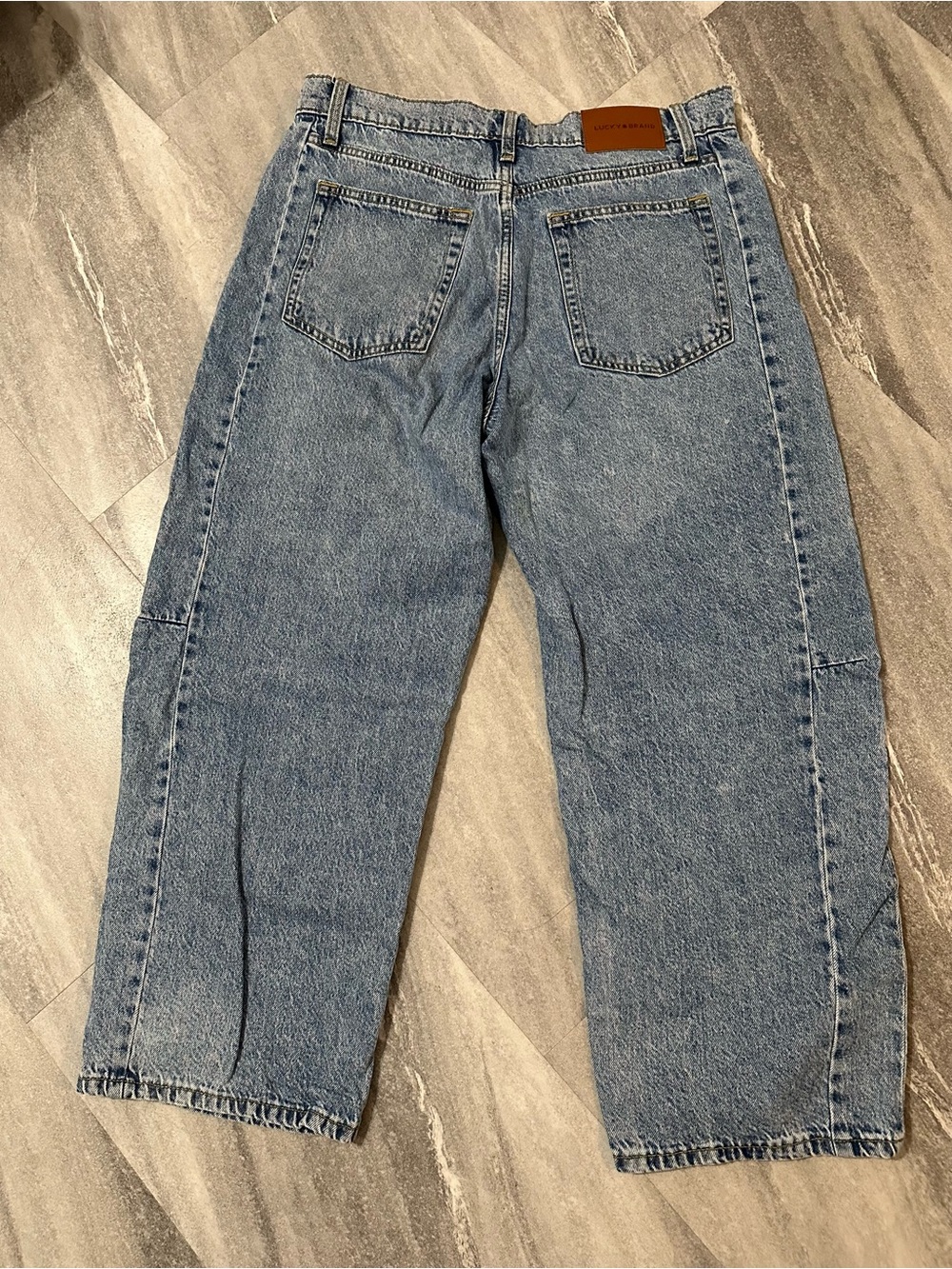 Lucky Brand Barrel Leg Jeans 8/29 - Picture 3 of 5